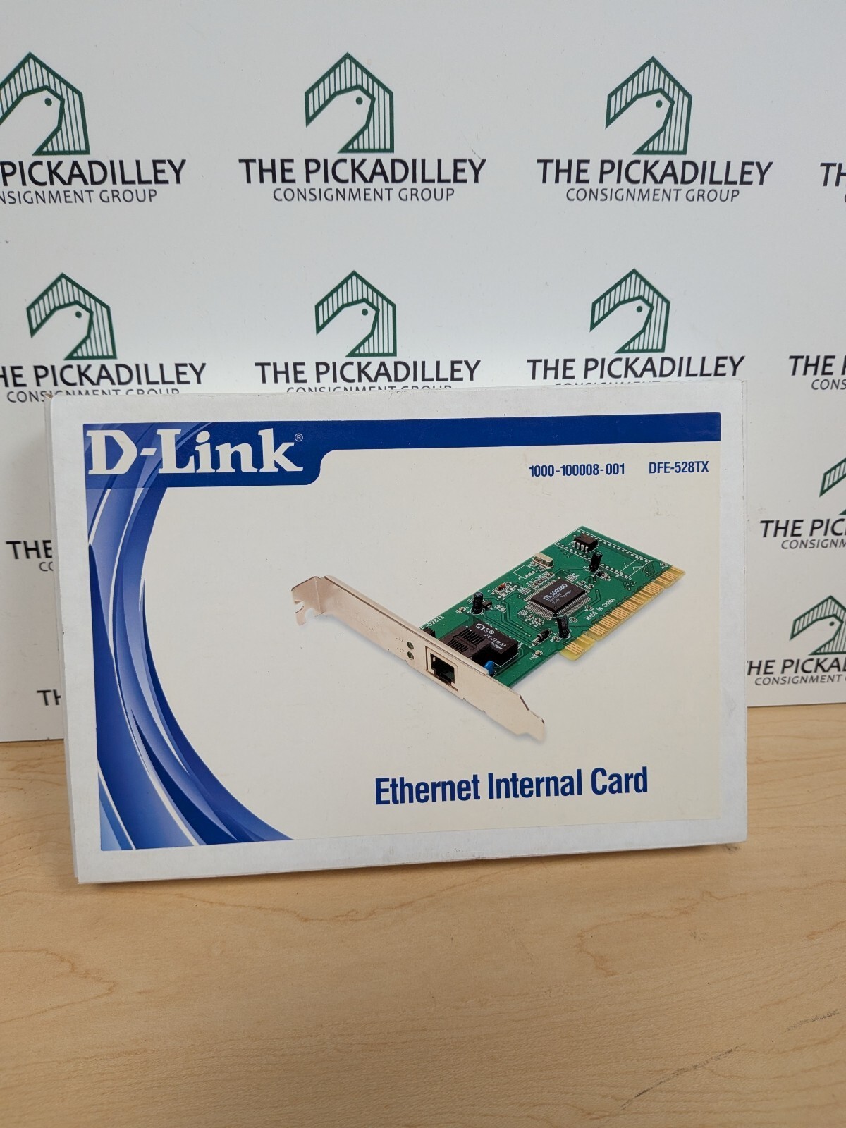 D-Link DFE-528TX Ethernet Internal Card PCI Network Adapter Green PCB