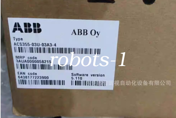 ACS355-03U-03A3-4 ABB inverter brand new FedExor DHL