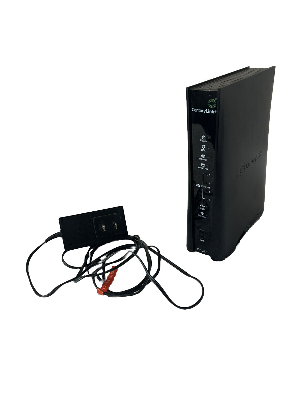 Centurylink C1100T 300 Mbps 4 Port 10/100 Wireless N Router With Power Cord