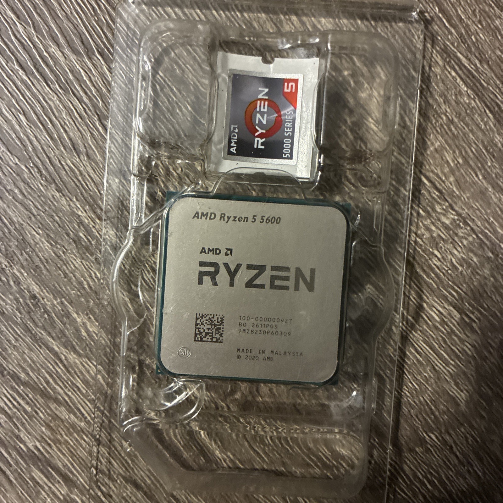 AMD Ryzen 5 5600 6-Core 12-Thread 3.5GHz 4.4GHz Socket AM4 CPU