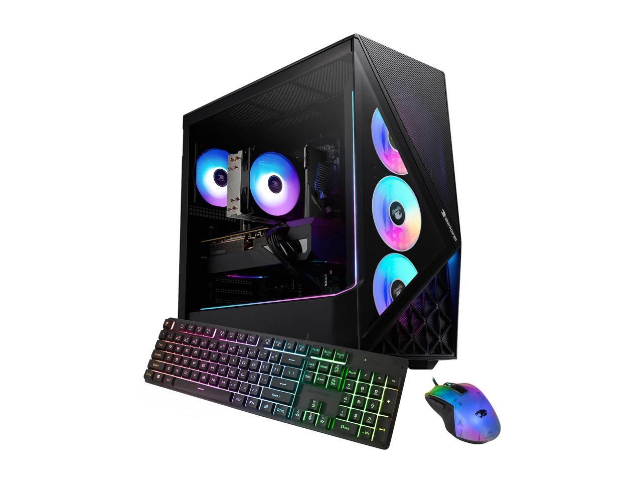 iBUYPOWER Slate Gaming PC Desktop - Intel Core Ultra 7 265F, NVIDIA GeForce RTX