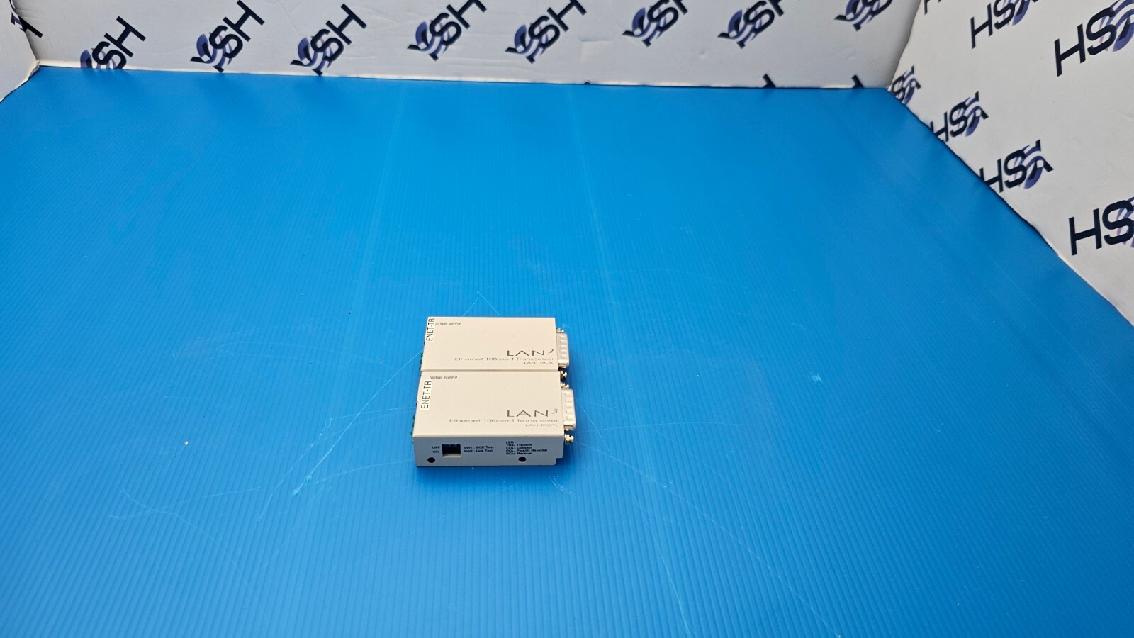 SANWA SUPPLY LAN-TRCTL LAN3 ETHERNET 10BASE-T TRANSCEIVER Lot of 2