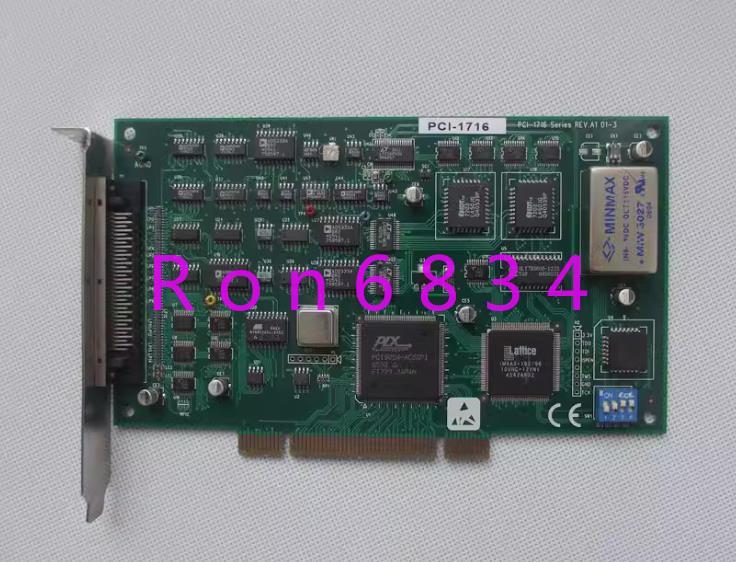 1pc used yan Hua PCI-1716 PCI capture card