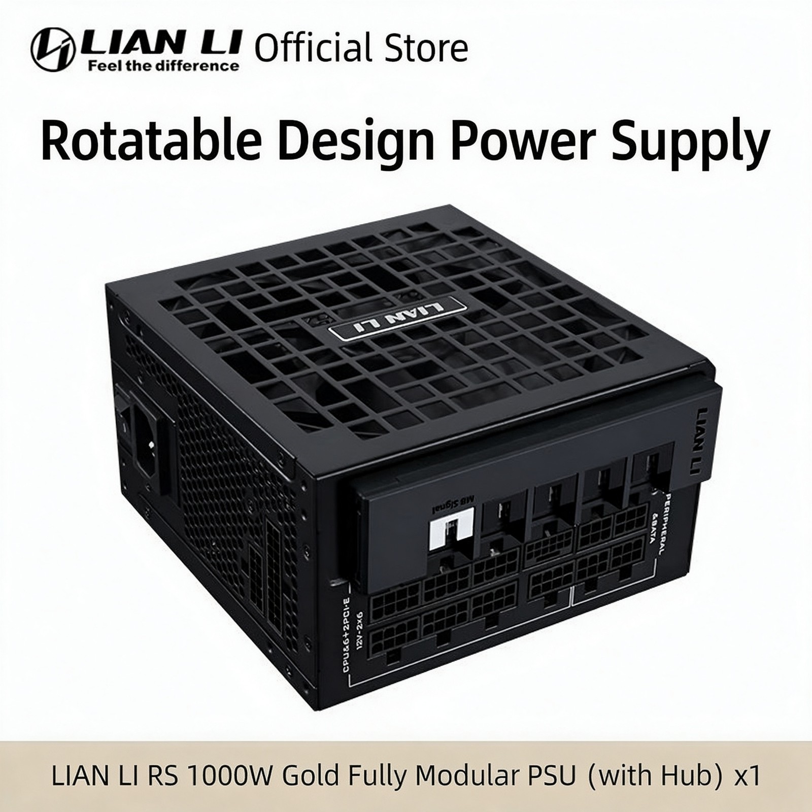 Lianli RS Gold Certified 1000W/ 1200W  Fully Modular Power Supply with Rated