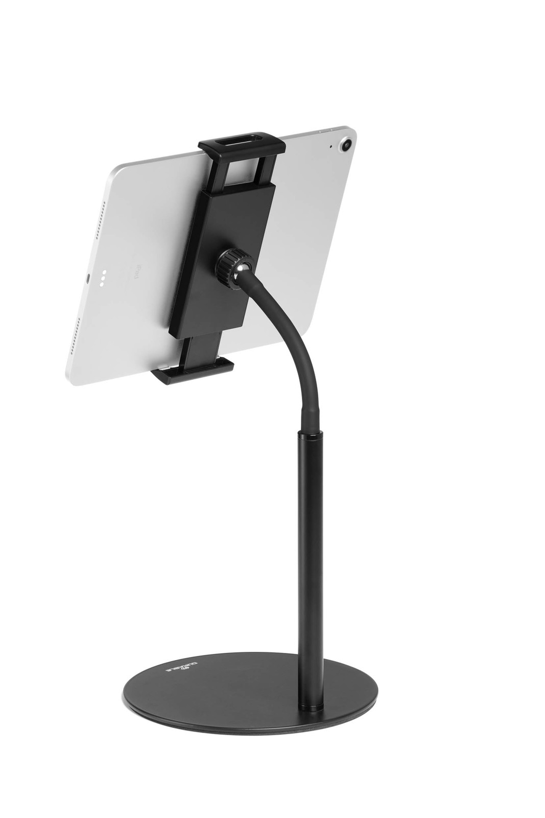 Tablet & Smartphone Floor Stand Black 360 Degrees Swivel Adjustable Height