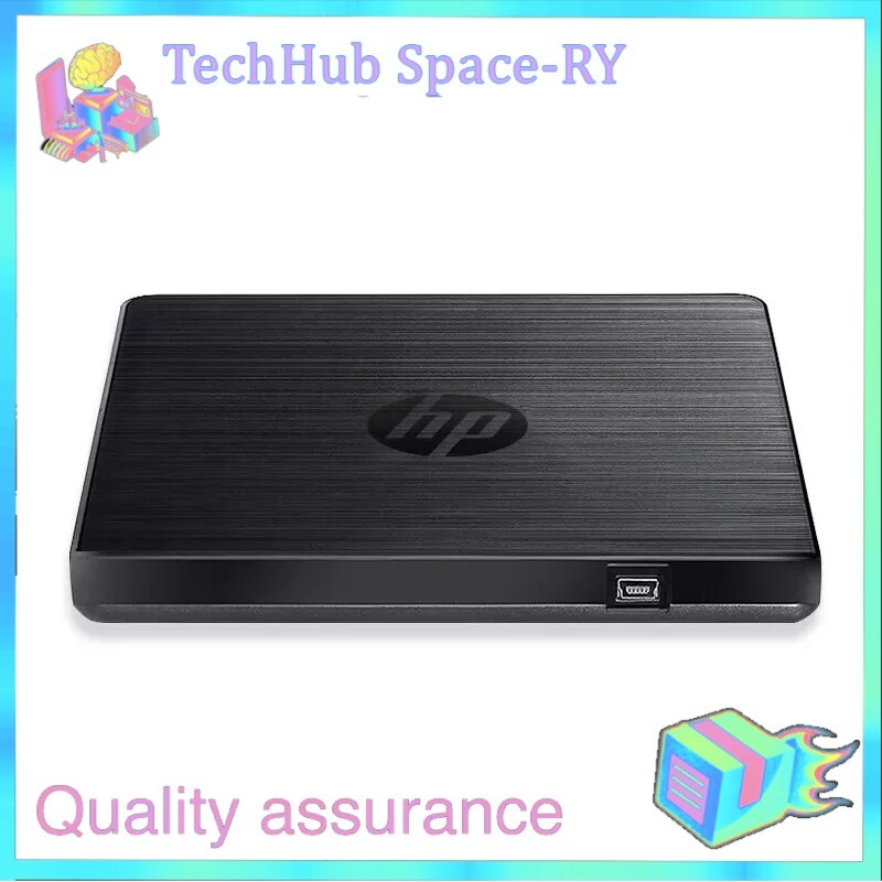 Genuine HP External USB CD DVD Burner Writer Player Drive for Laptop Desktop PC