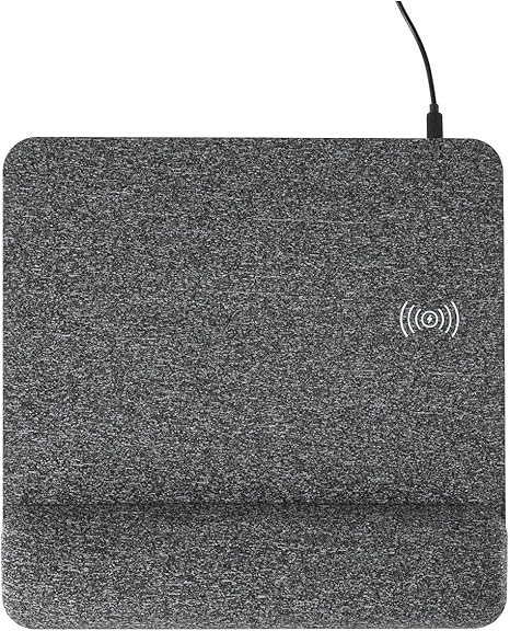 Allsop PowerTrack Plush Wireless Charging Mousepad