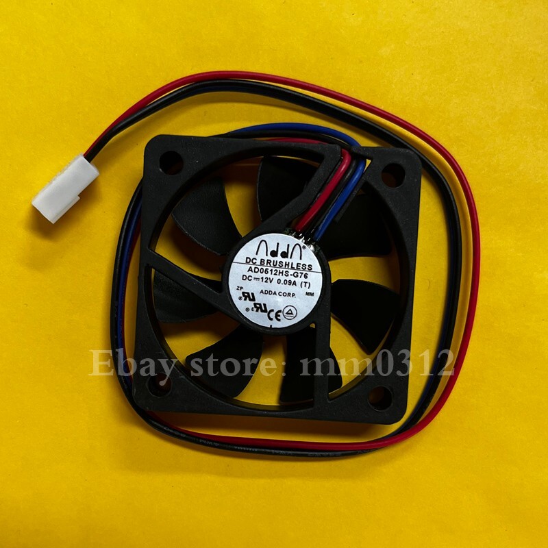 1pcs  ADDA AD0512HS-G76 5010 12V 0.09A 50mm3 line cooling fan 3pin