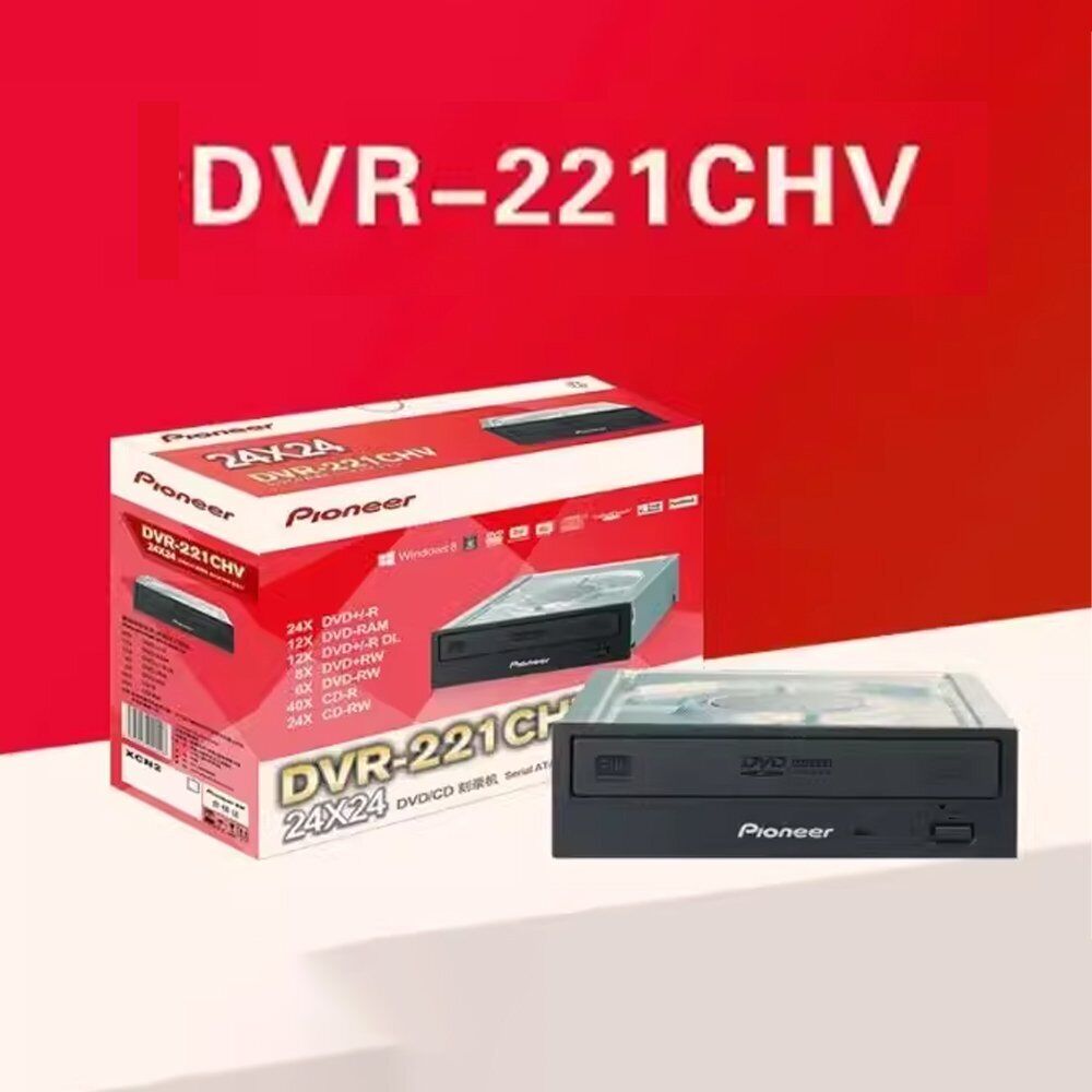 Pioneer Pioneer DVR-221CHV 24X DVD-RW Drive internally installed