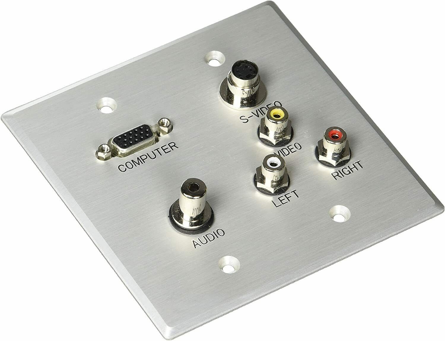 C2G 40507 VGA, 3.5mm Audio, S-Video, Composite Video and RCA Stereo Pass Through