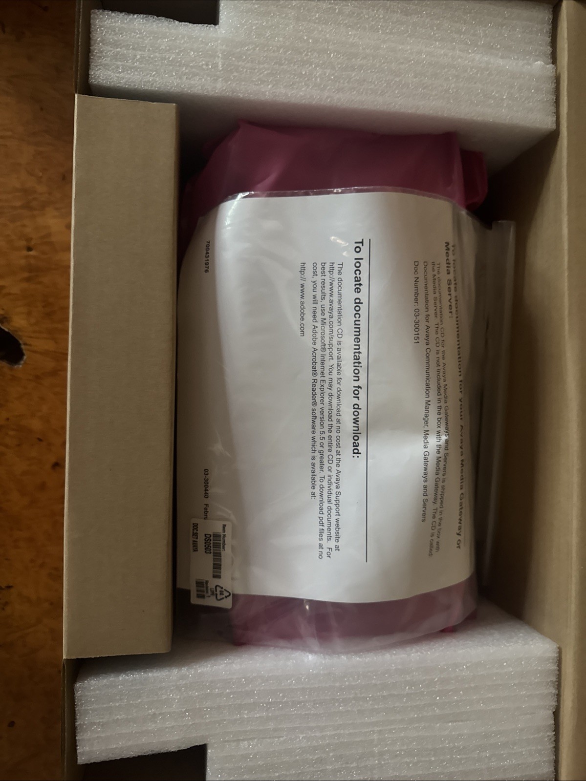 Avaya 700459498 PS4504 Power Supply PSU for G450 w/ Power Cord+ Box NIB
