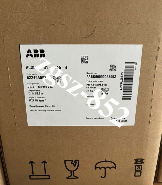 1Pcs ABB ACS580-01-09A5-4 INVERTER Brand New Fast Shipping FedEx or DHL