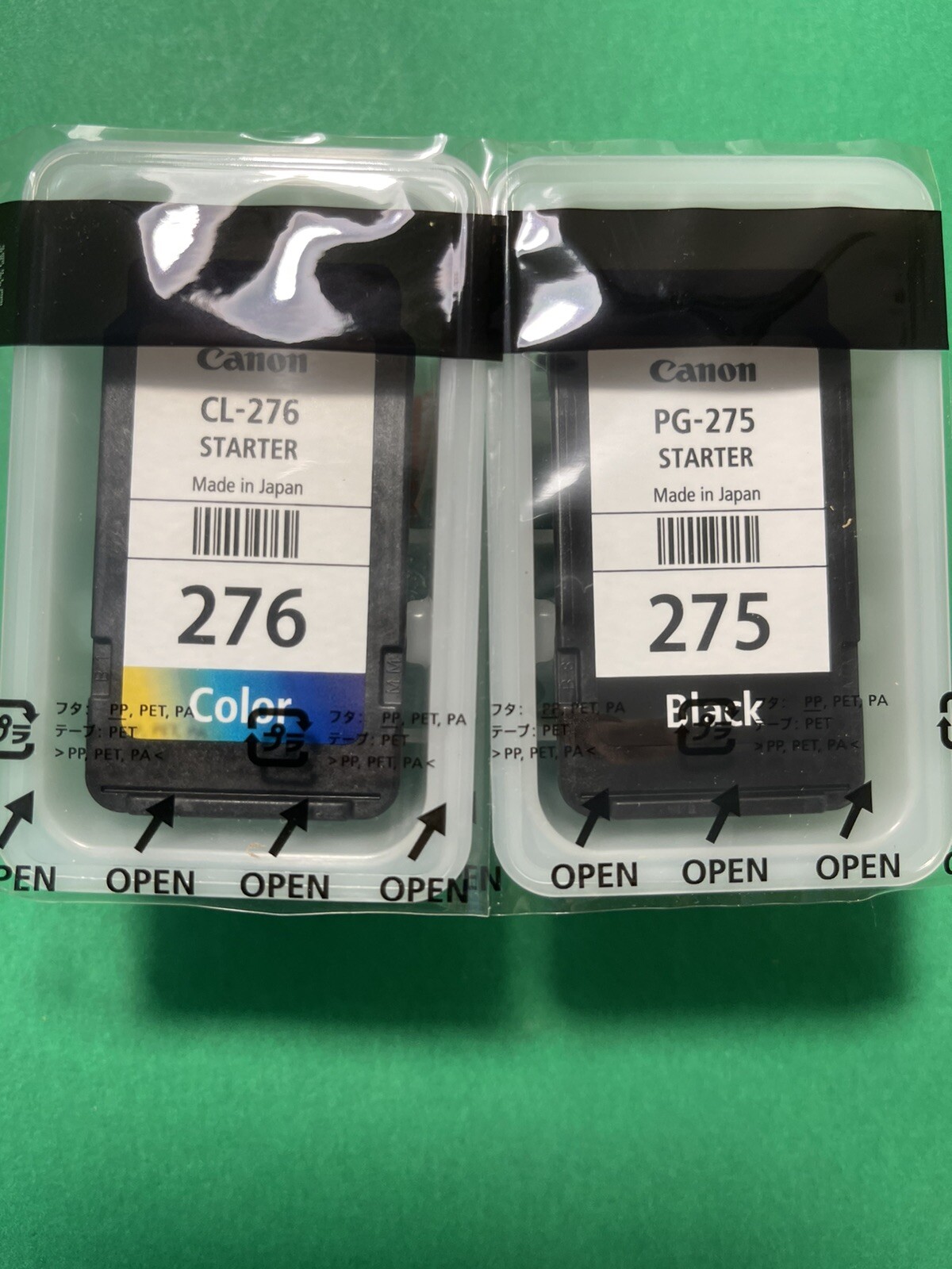 Genuine Canon 275 276 Ink Cartridge-Setup For TS 3722 3520 Printer-NEW