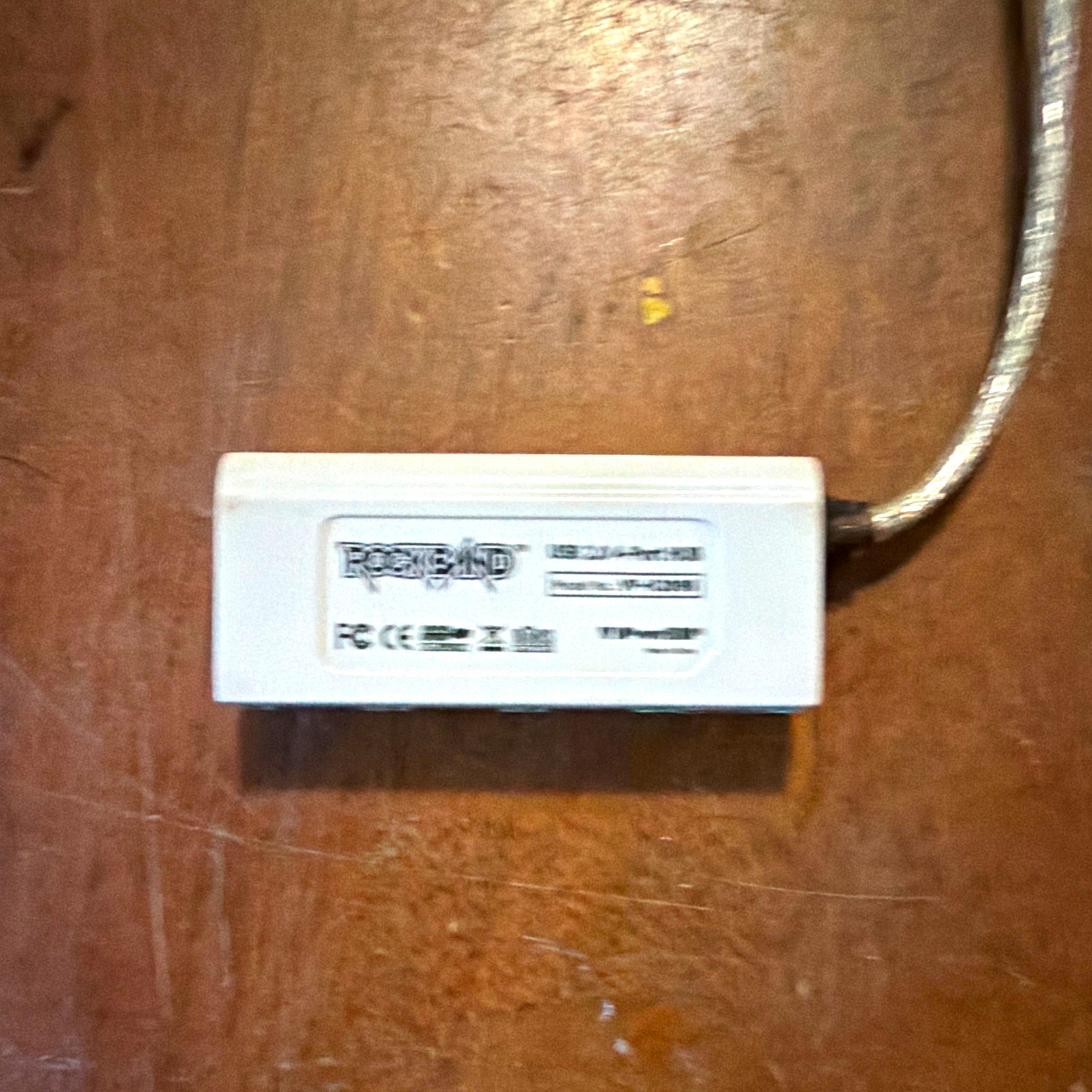 Rock band Portable USB to USB Hub/Splitter Box Adapter with Cable, White 