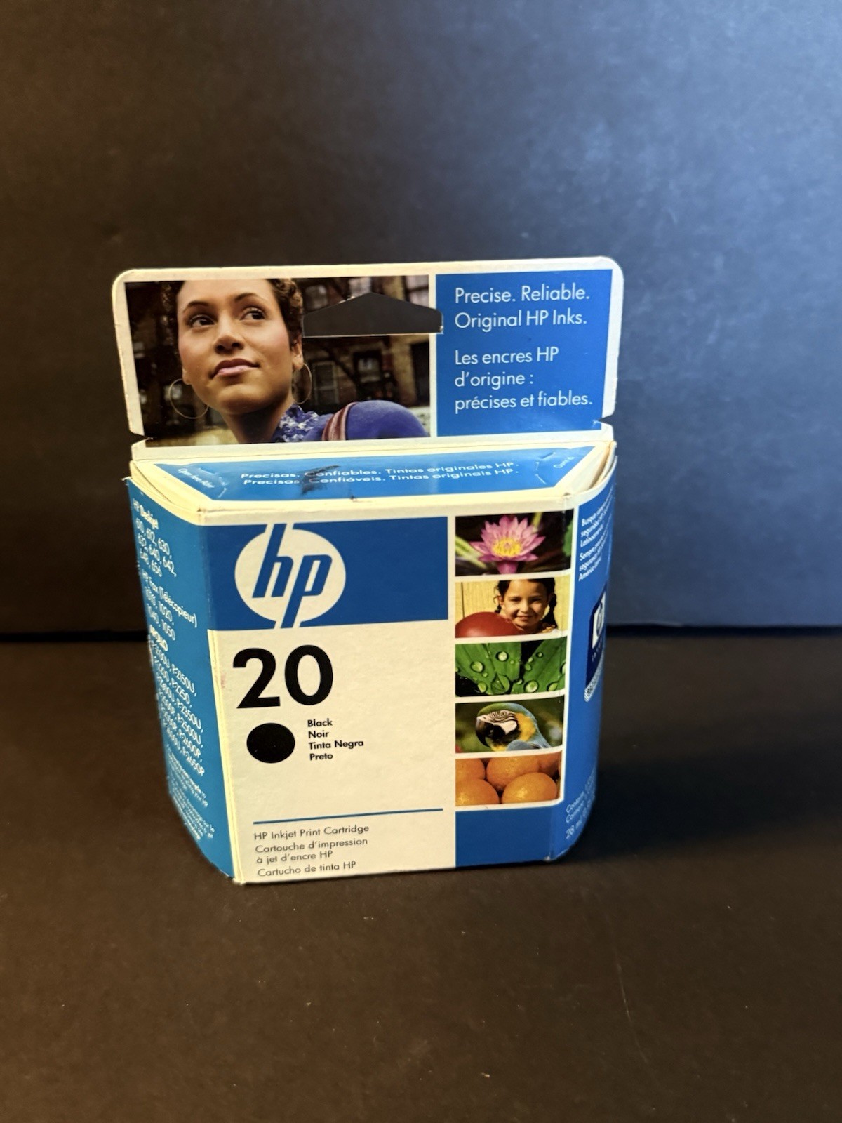 HP 20 Black Ink Cartridge Genuine, Expired 7/2010