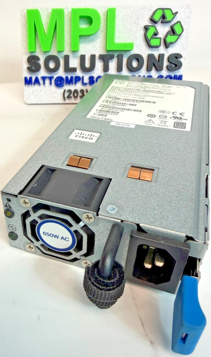 Cisco N9K-PAC-650W-B 650W AC Nexus Power Supply Module - tested, fast 