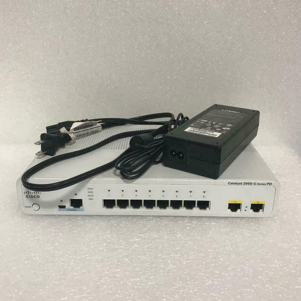 Cisco Catalyst WS-C2960CPD-8TT-L  included power supply