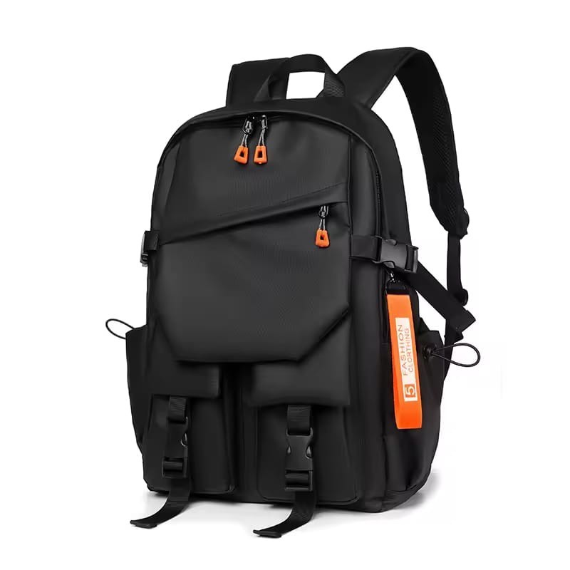 Men’s Luxury Laptop Backpack 15.6" Waterproof Travel Bag High-Capacity Oxford