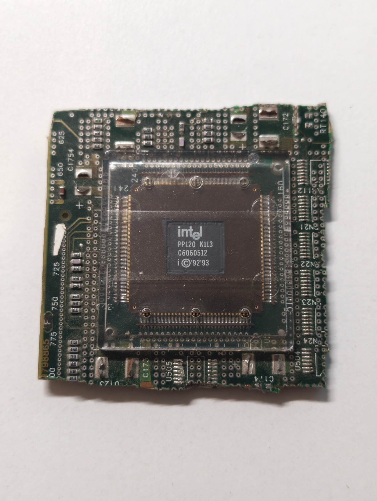 Intel Penitum Mobile PP120 K113 Rare Vintage CPU Collection