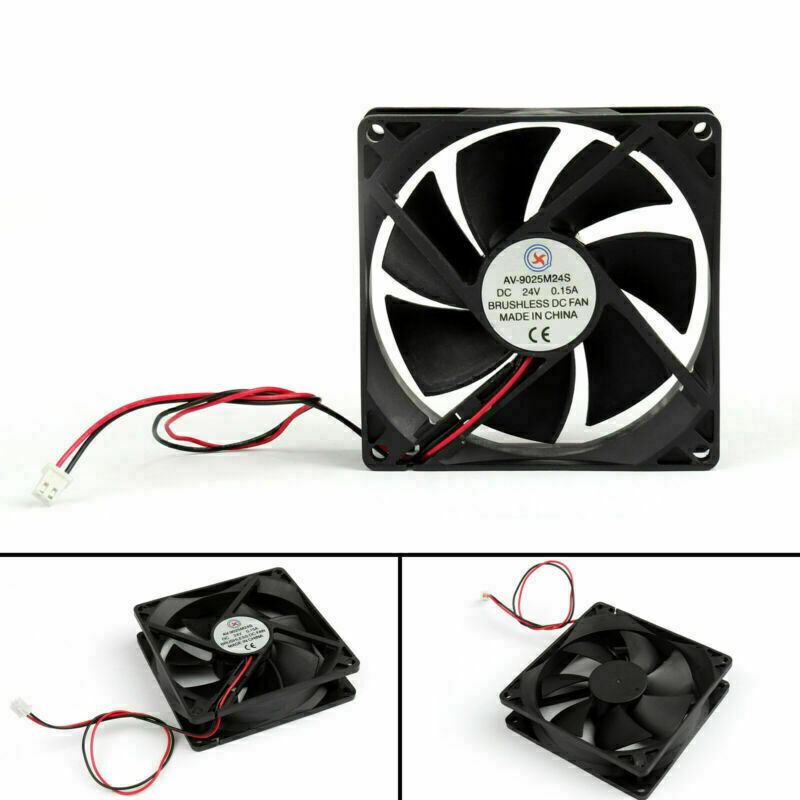 1Pcs DC Brushless Cooling PC Computer Fan 24V 9025s 90x90x25mm 0.15A 2 Pin Wire