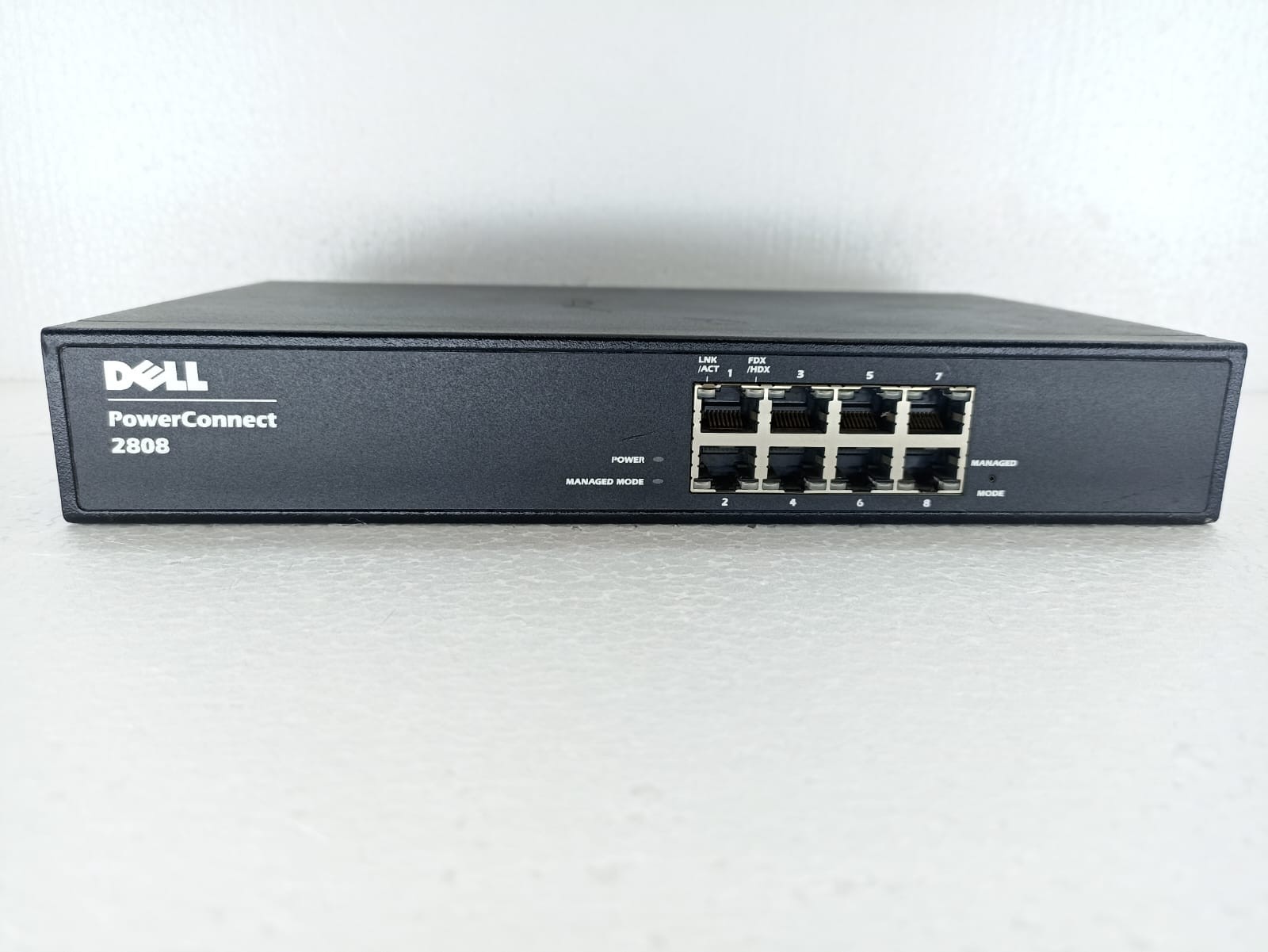 DELL POWER CONNECT 2808 SWITCH-8 PORTS