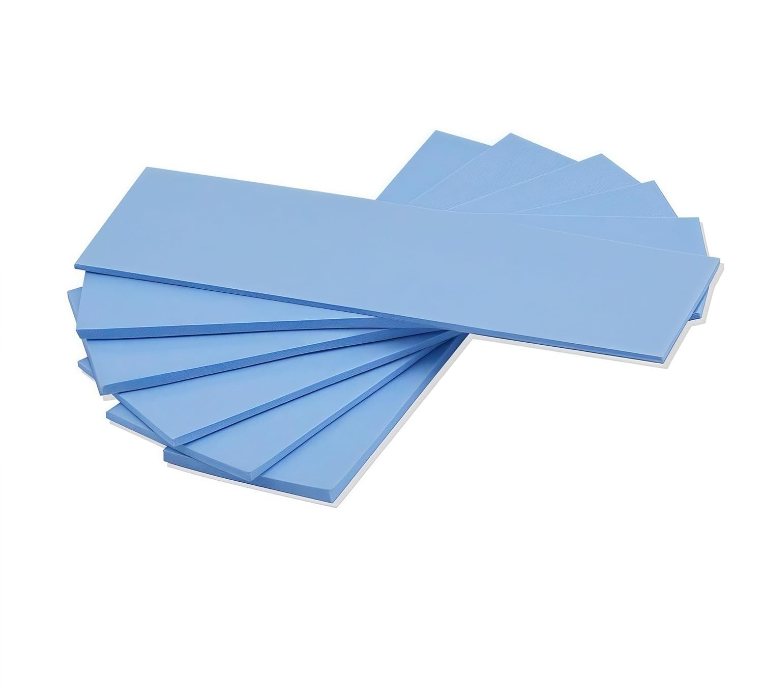 12-Pack Thermal Conductive Silicone Pads for SSD, CPU, GPU, IC Chipset Cooling -