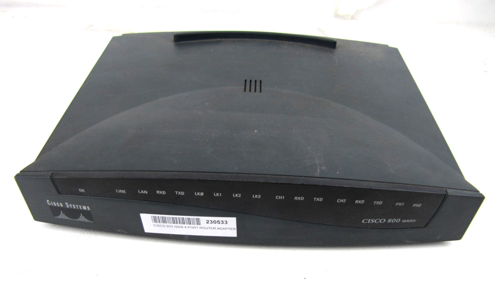 Cisco ISDN Internet Access Router 803 800 series Network LAN Ethernet 4-Port