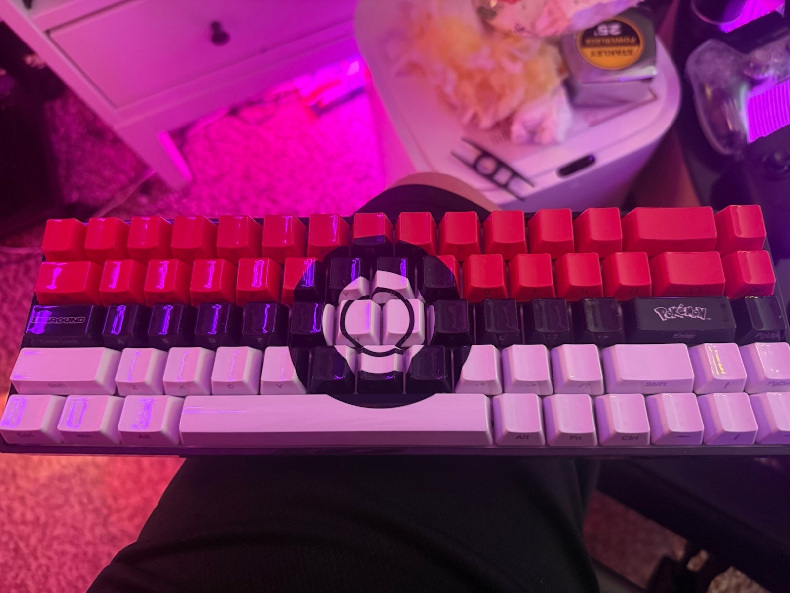 Higround x Pokémon Basecamp 65 Poké Ball Mechanical Keyboard Limited