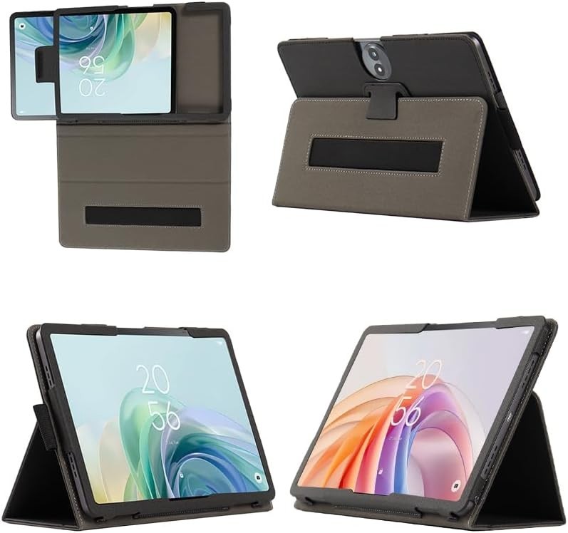 Elegant PU Leather Case for TCL NxtPaper 11 Plus 11.5" with Folding Stand