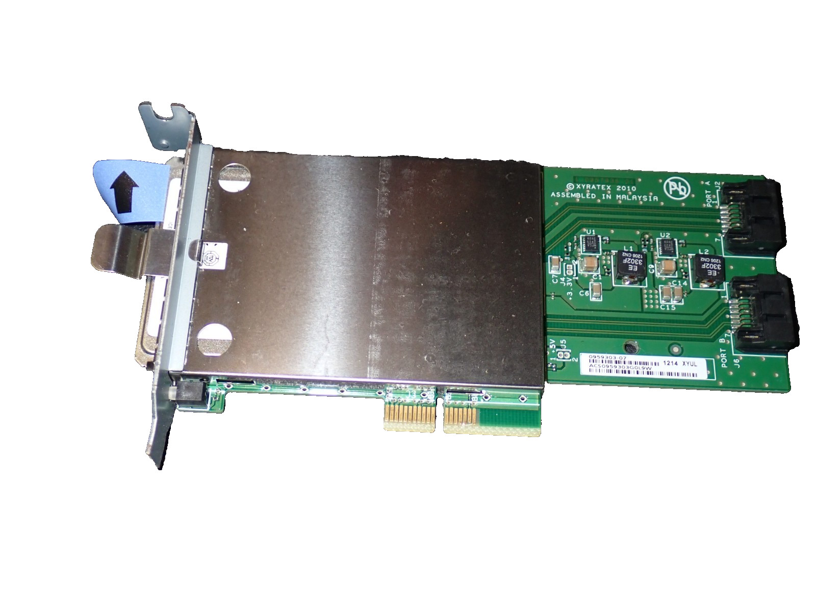 Xyratex 0959303-07 Card, 1.8" Micro SATA to Pci-e Internal Adapter Card