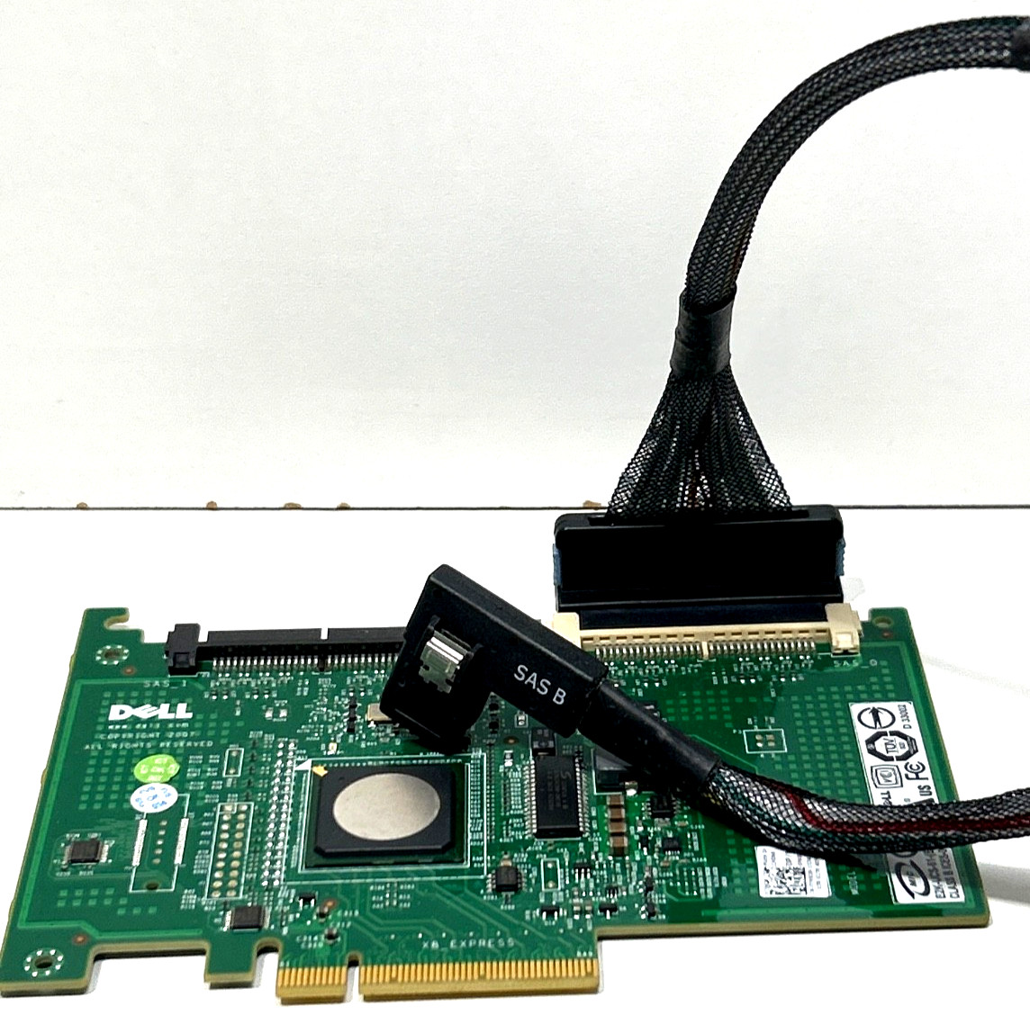 Dell Precision RAID PERC 6IR SAS SATA RAID Controller Card P/N:0JW063 Tested 