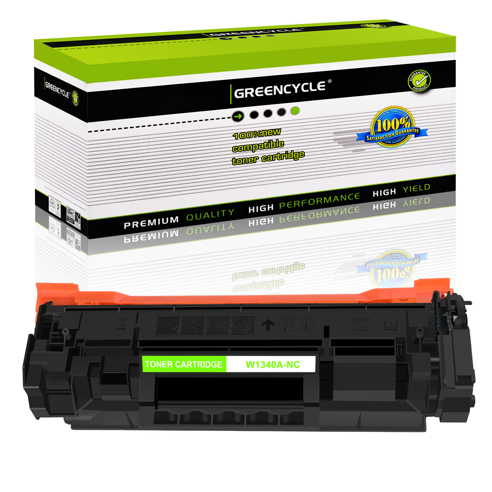 W1340A No Chip Toner Cartridge for HP 134A LaserJet M209dw M209dwe M234sdne Lot