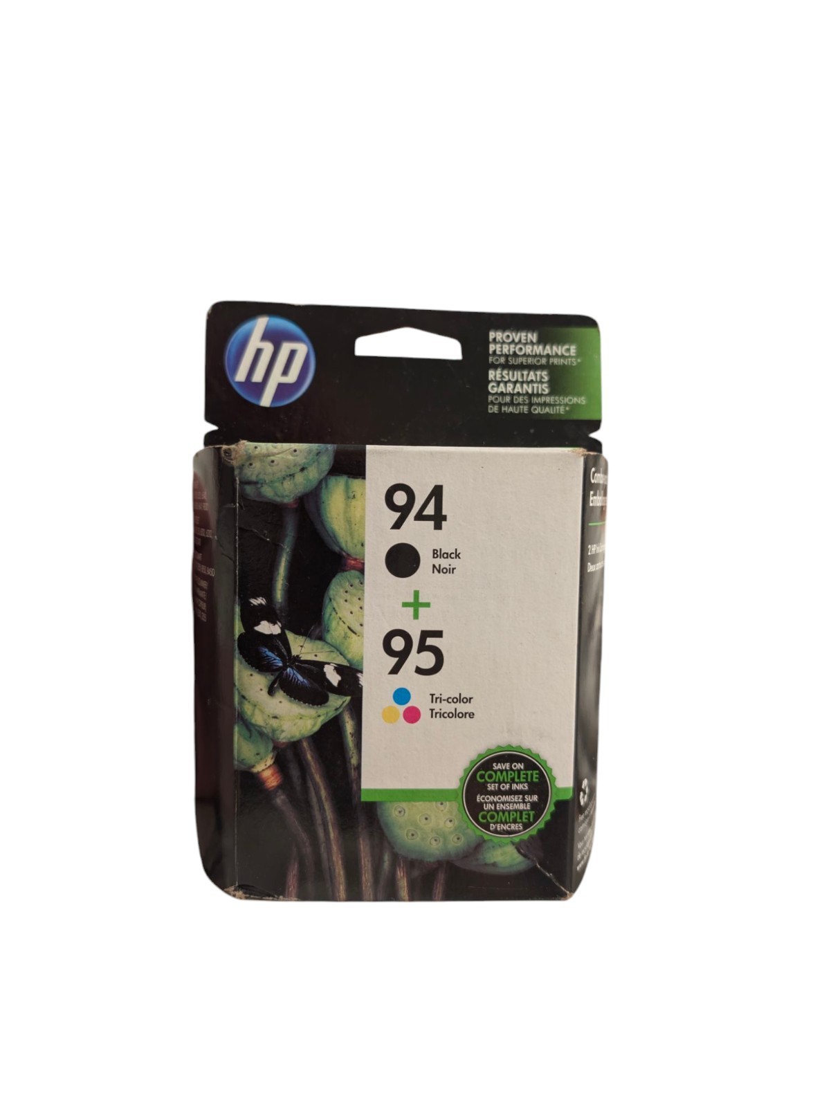 HP 94 & 95 Combo Pack Inkjet Black & Color Ink Print Cartridges Exp