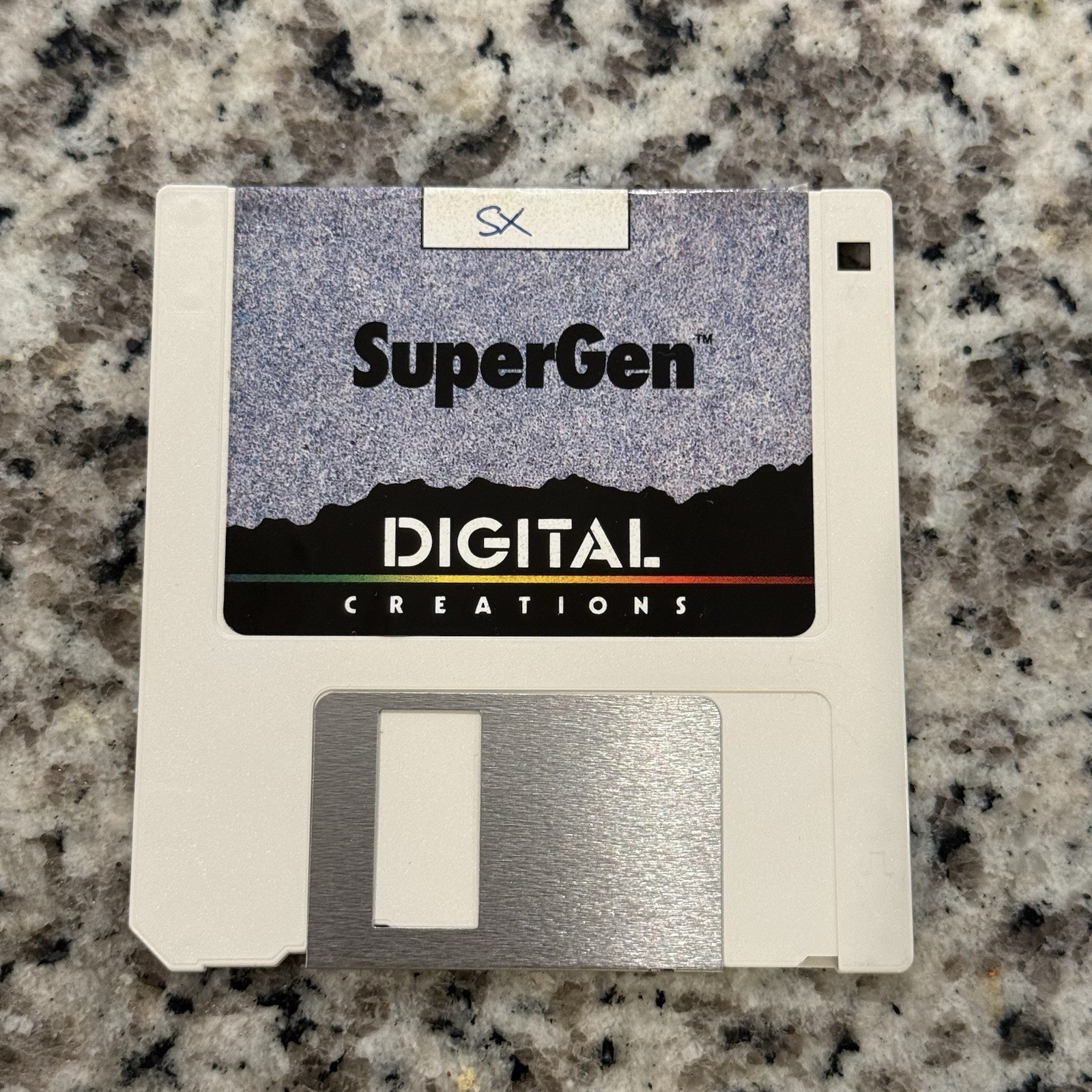 SuperGen SX Digital Creations Software Floppy Disk Vintage 1990