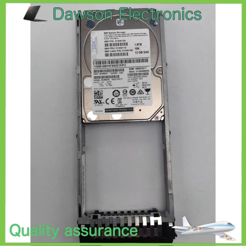 NEW IBM 01NN126 01NN124 01NN110 1.8TB 10K 12Gb/s 2.5" V7000 Server Hard Drive