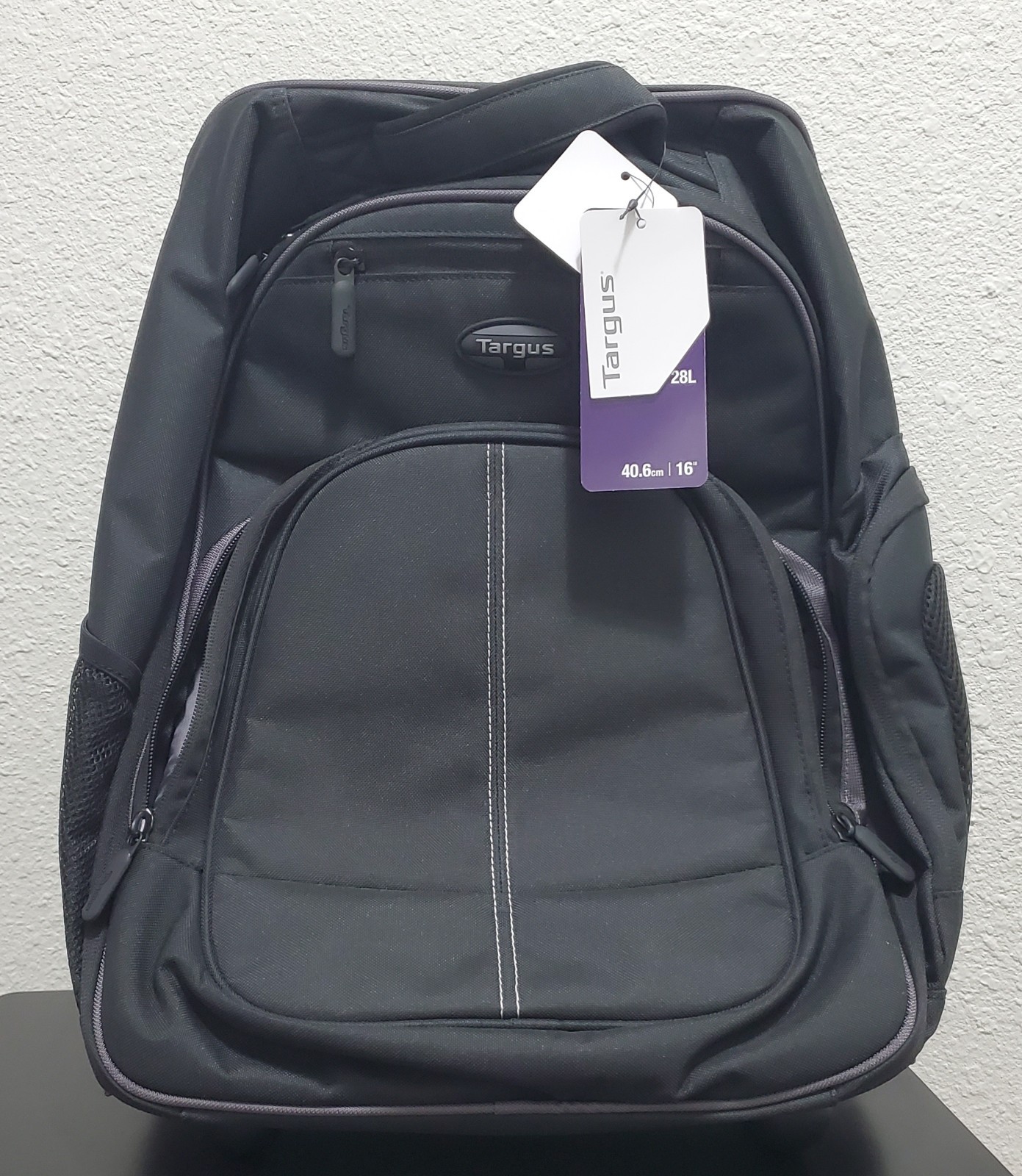 Targus Rolling Laptop Backpack, Black Solid, Wheels & Telescopic Handle