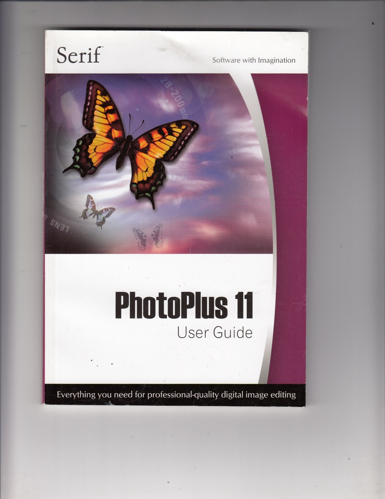 serif photoplus 11 User Guide , book only 
