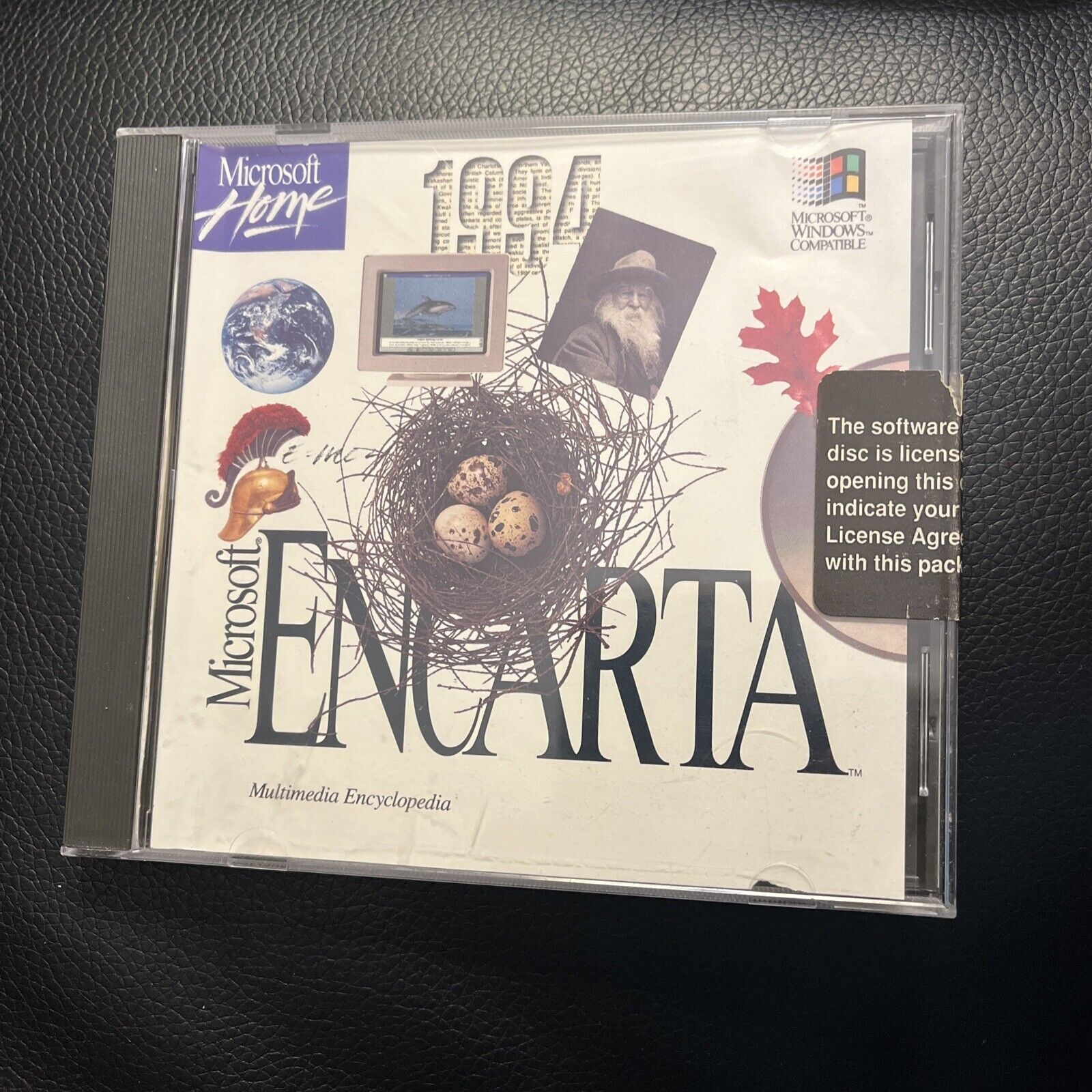 Microsoft Home - Encarta Multimedia Encyclopedia CD-ROM, 1994 Edition