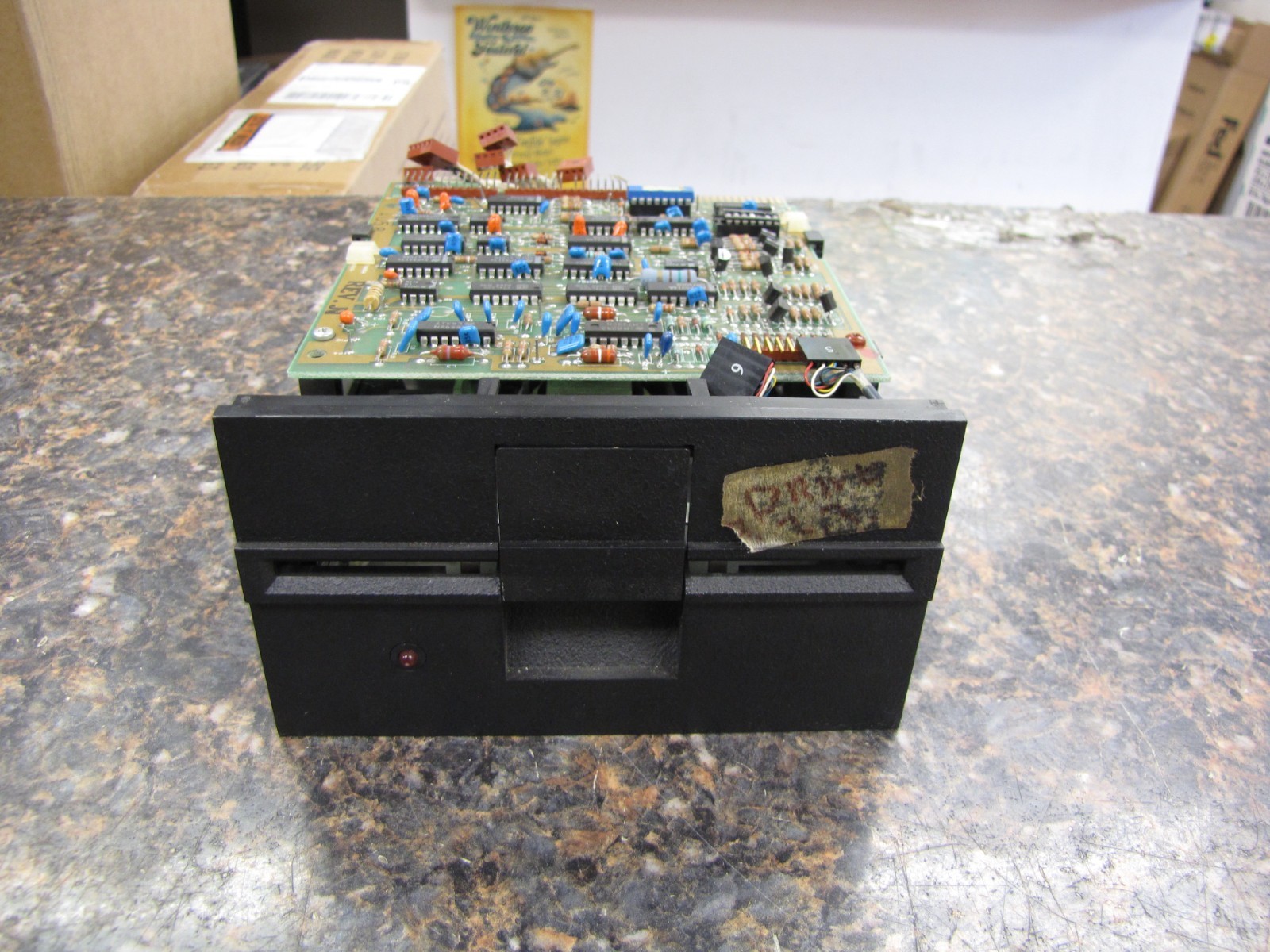 Vintage Tandon TM-100-2A 5.25" Full Height Floppy Drive Black- NO13