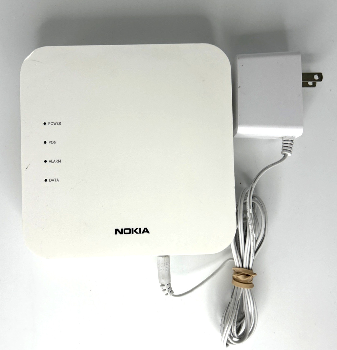 Nokia XS-010X-Q XGS-PON Optical Network Terminal ONT w/ Power Adapter Tested