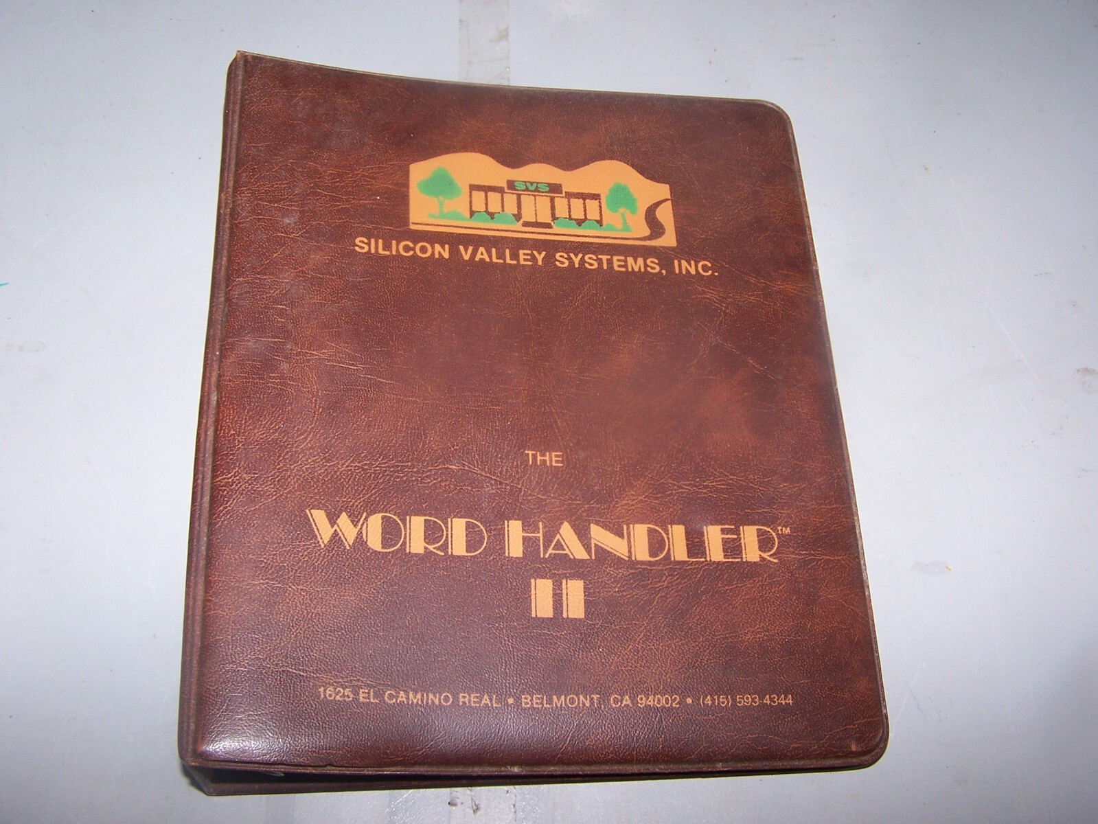 SilIcon Valley Systems Word Handler II Software  for Apple Ii