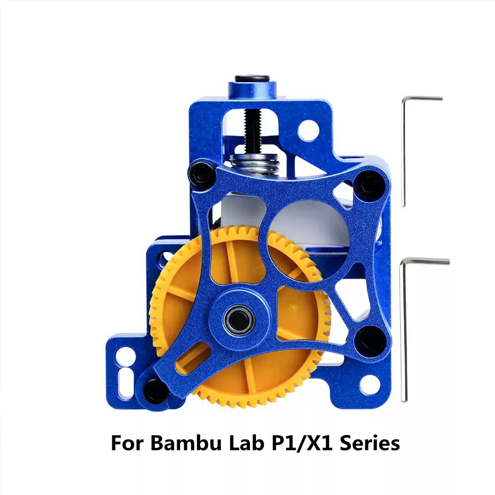 CNC Metal Extruder Unit For Bambu lab P1/X1 Series Hardened Steel Extruder ADE