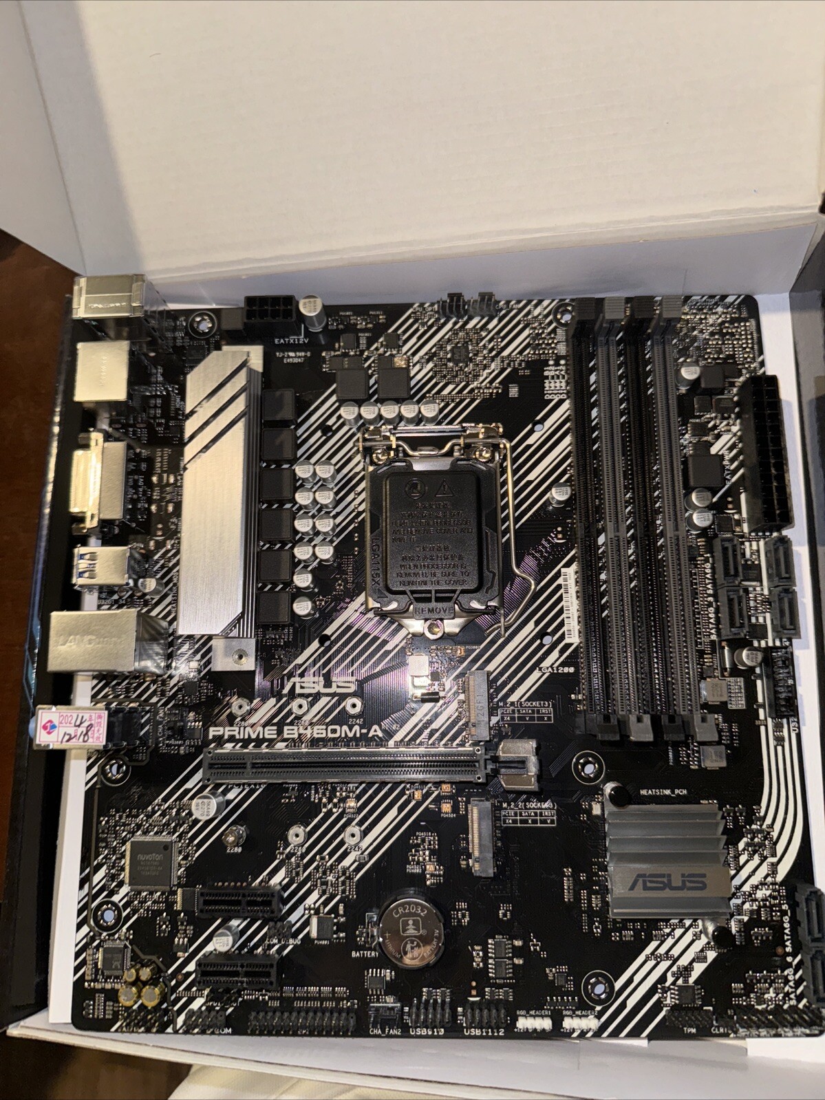 ASUS Prime B460M-A R1.0 LGA 1200 Intel 10th Gen B460 Gaming Motherboard