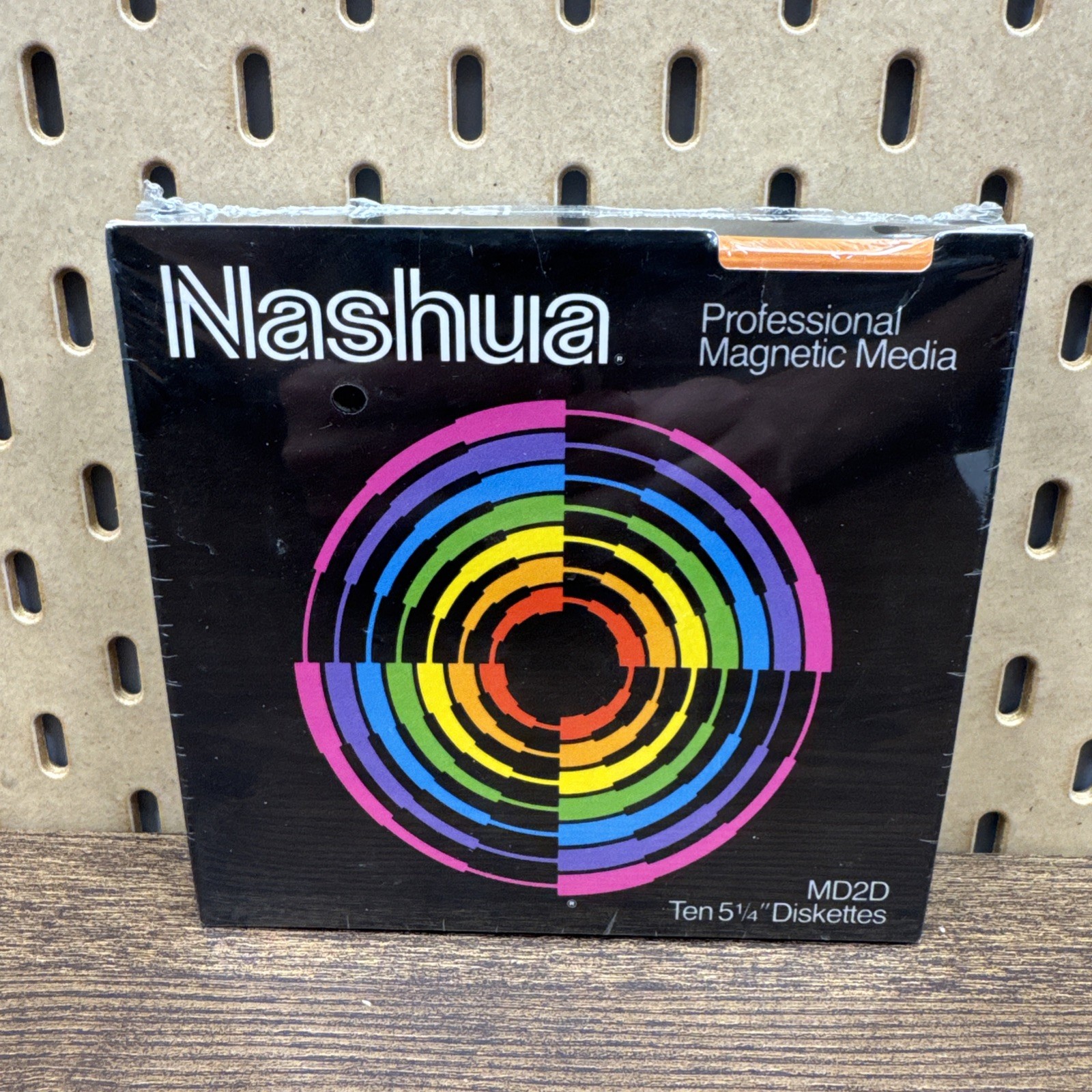 Nashua Diskettes MD2D 5.25 Floppy 10 Disk Pack - New Old Stock