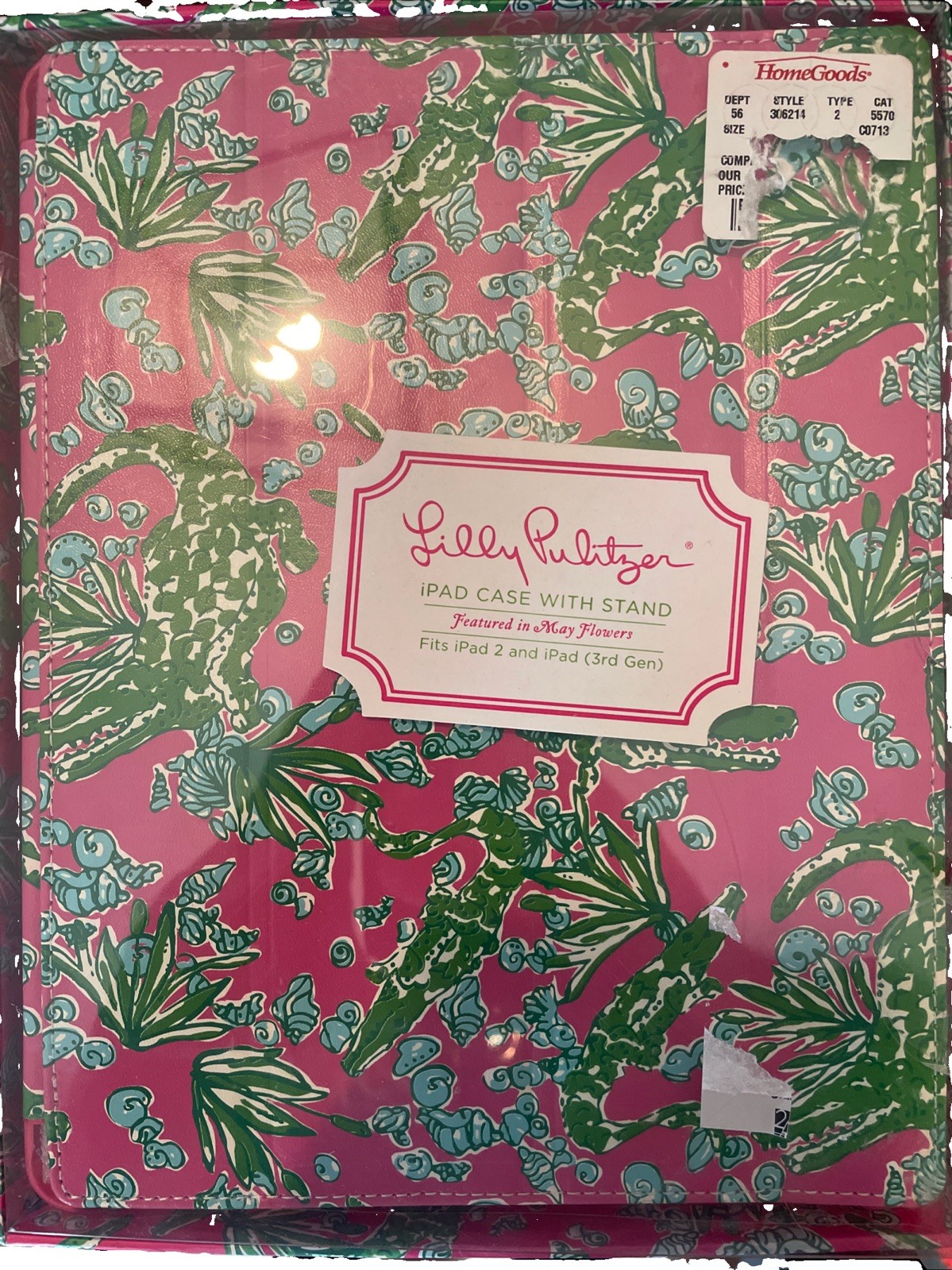 New Lilly Pulitzer fitted case with stand for IPad Fits IPad 2 & IPad (3rd Gen)