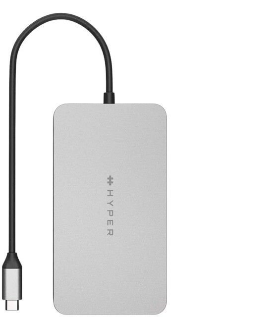 HyperDrive Next Dual Monitors & 10 ports for M1/M2 Macbooks