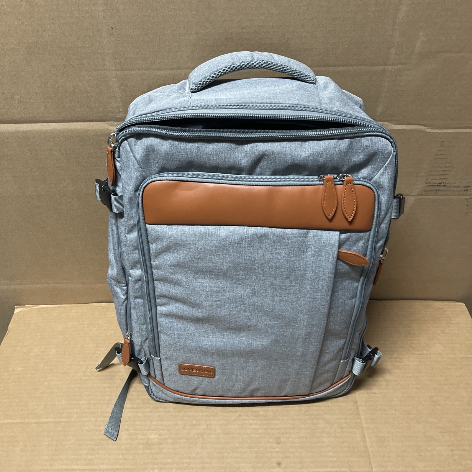 LOVEVOOK Carry on Backpack, 45L Large Travel Backpack for Women Men Airline A...