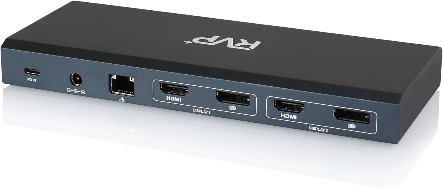 RVP+ 14 in 1 USB-C Quad Display Docking Station, Dual 4K or Single 5K RVP-6908X4