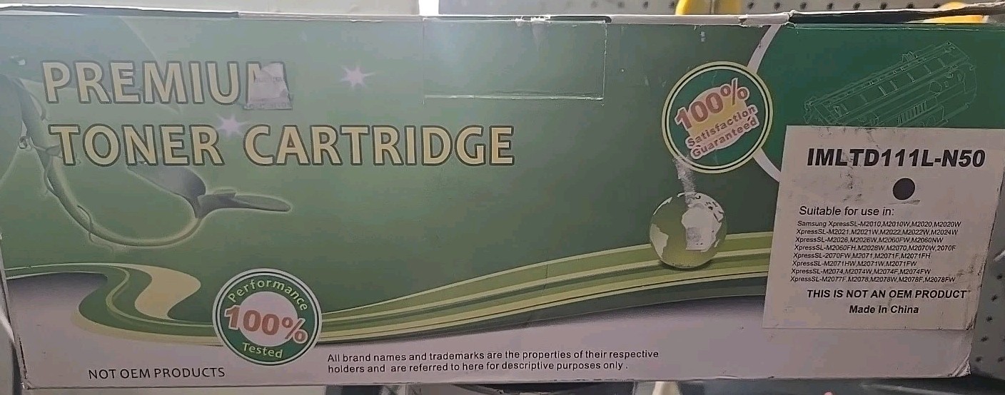 Premium Toner cartridge for Samsung MLT – D111S Express M202X/M207X. *Sealed