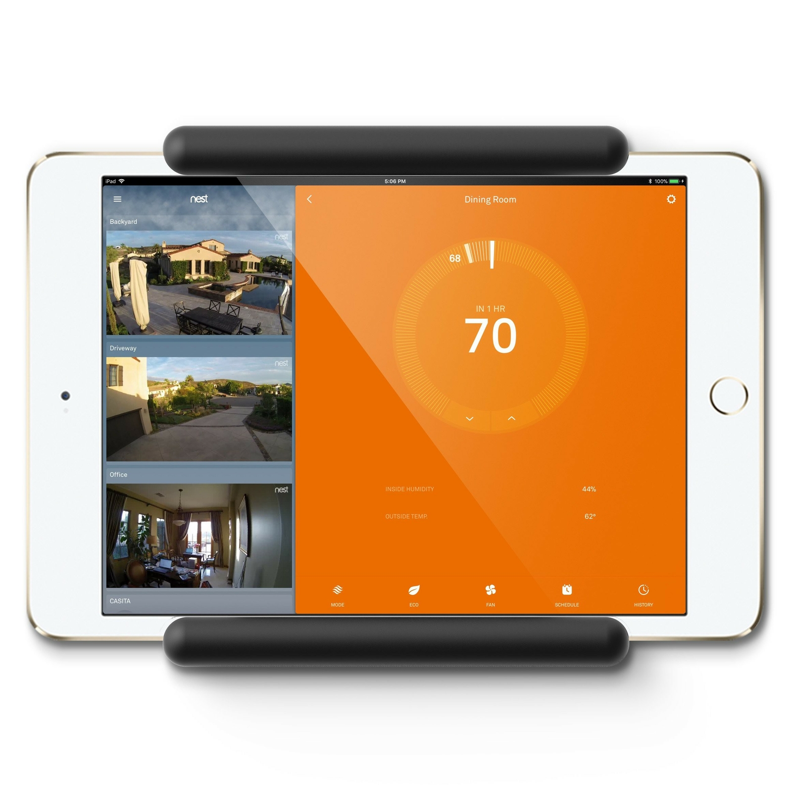 iPad Wall Mount - elago® Home Hub Wall Mount [Black]